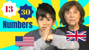 pronouncing numbers in British and American English