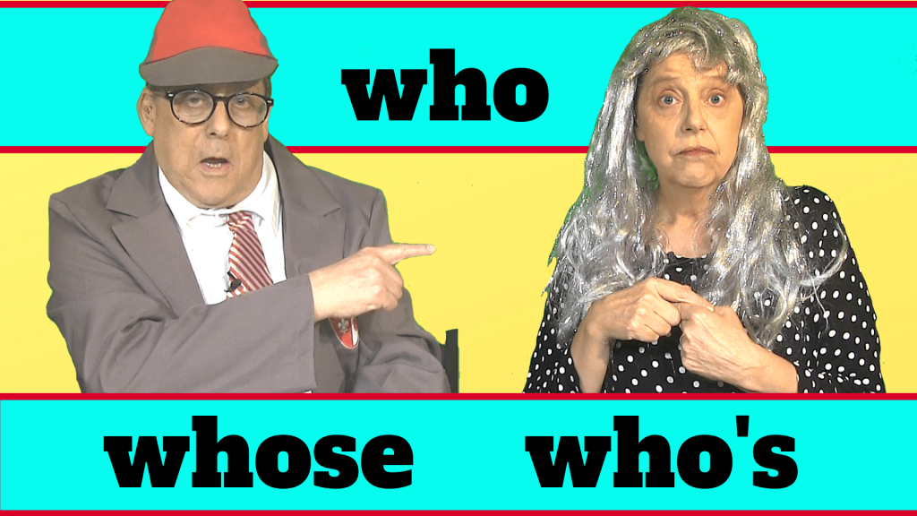 whose and who's quiz