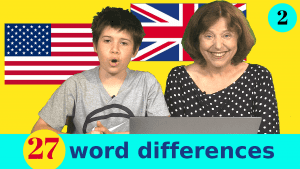 zip zipper British and American words