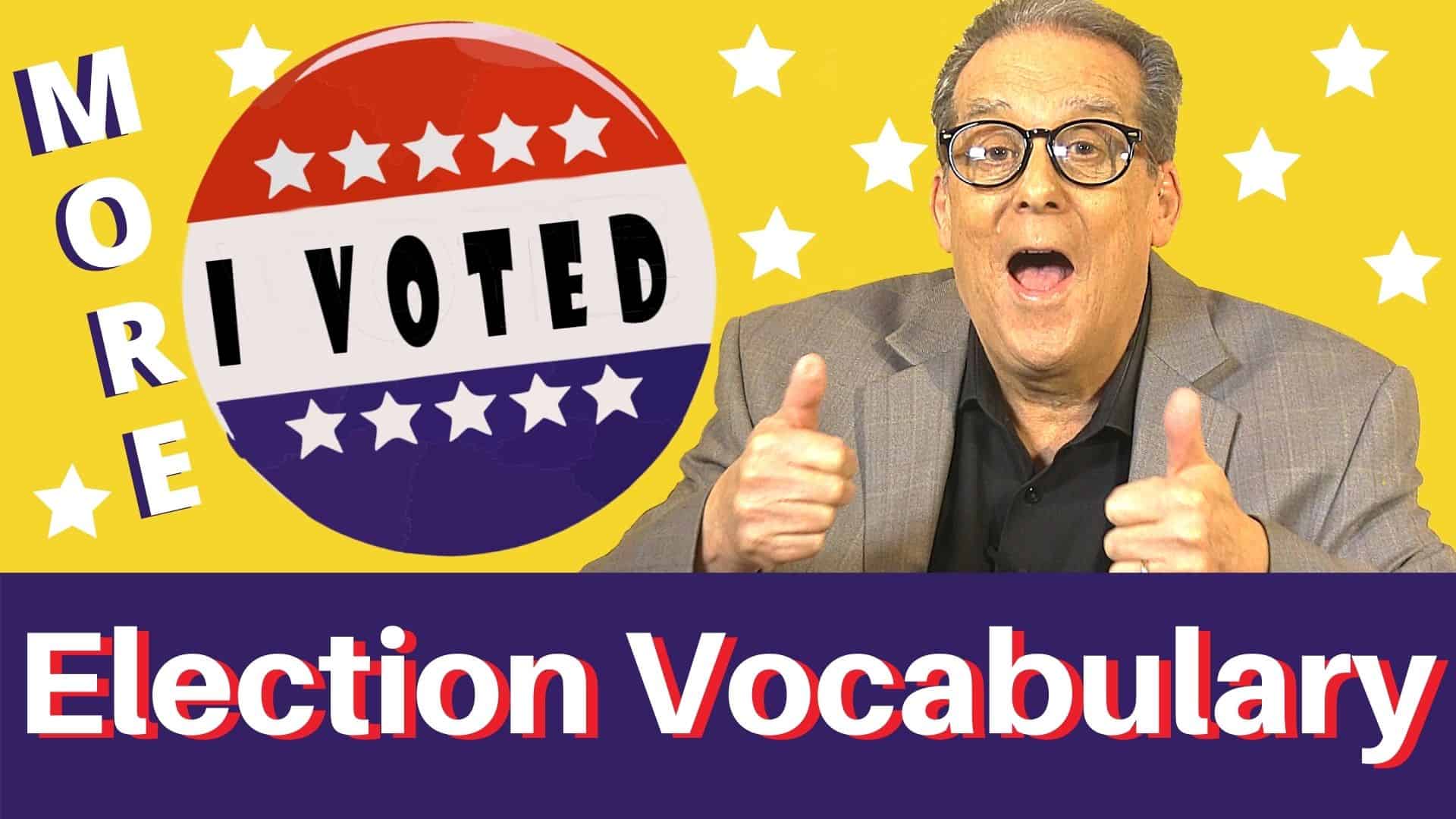 US election English vocabulary