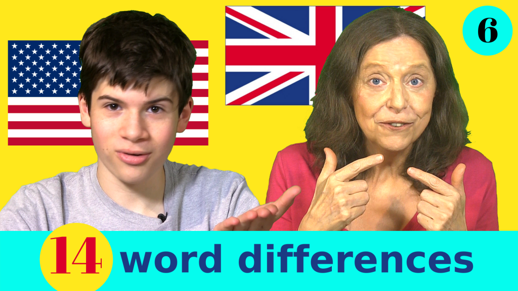 British and American vocabulary differences